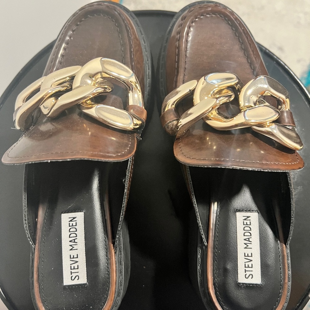 Steve Madden Women's Miri Chain Mule 8